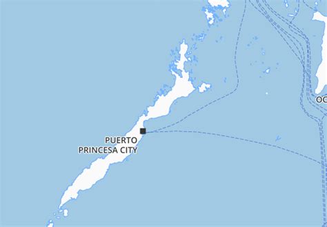 MICHELIN Palawan map .
